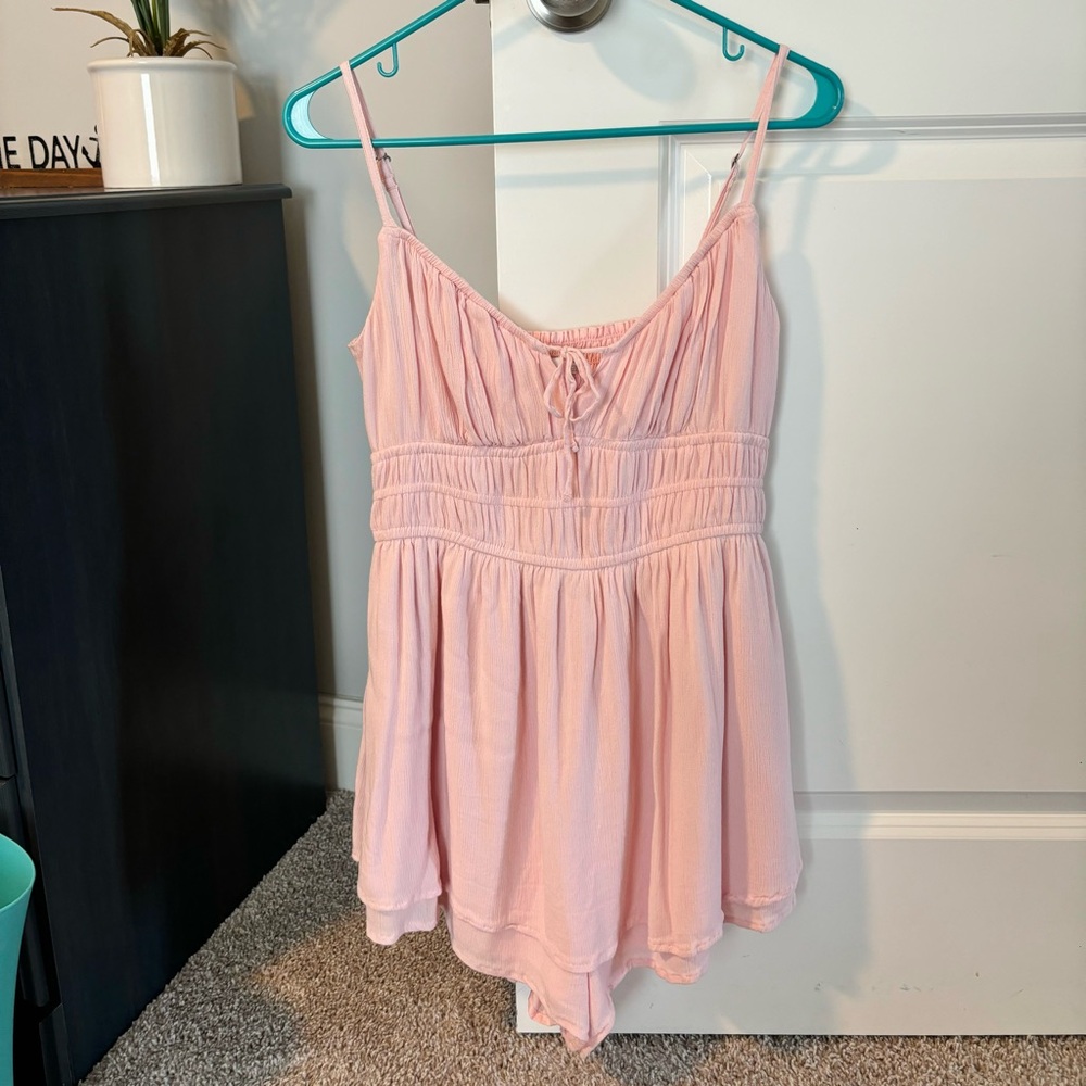 Hollister Pink Romper